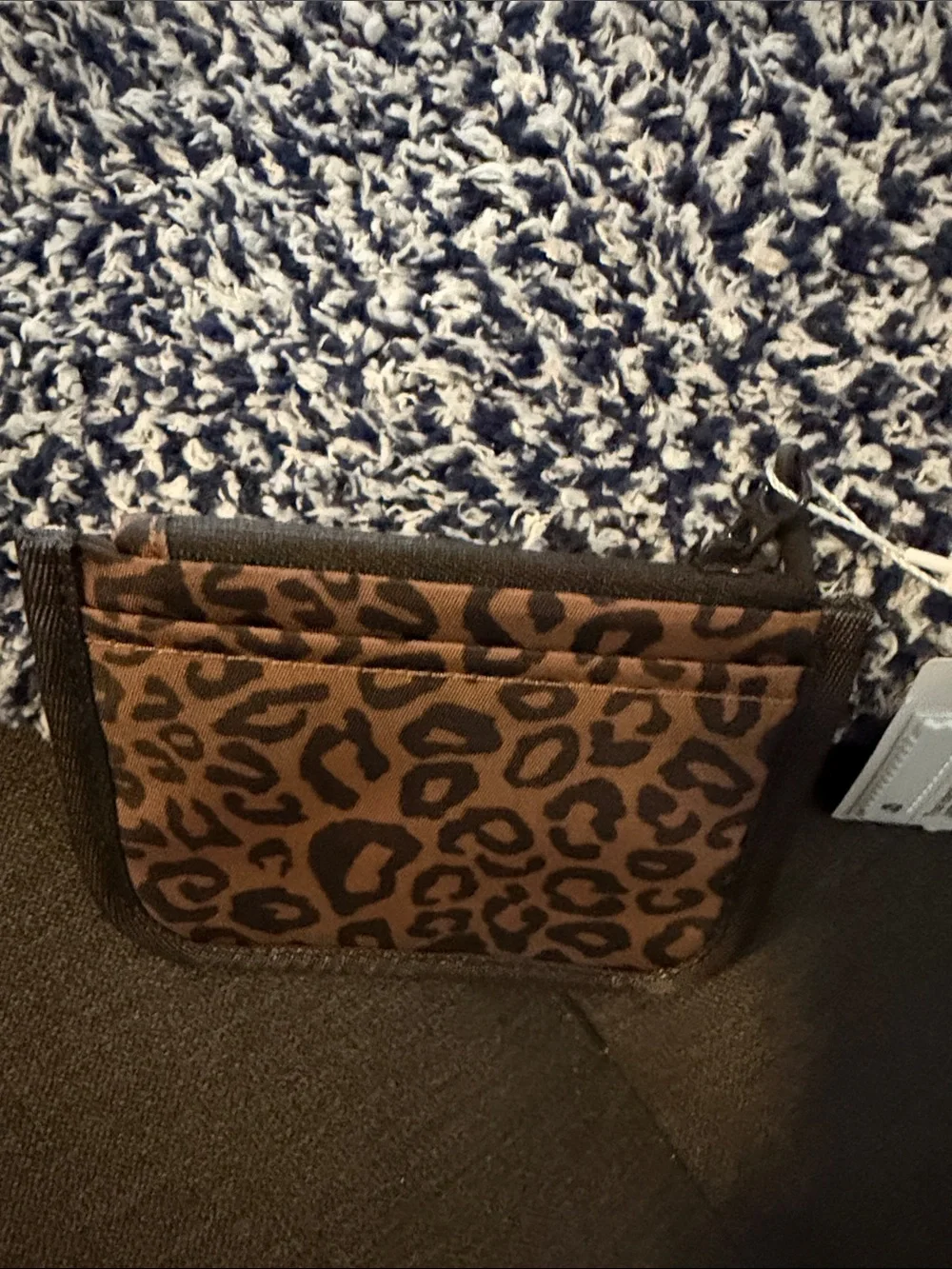 Lululemon Leopard Print Card Pouch